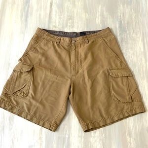 REI cargo shorts seven pockets